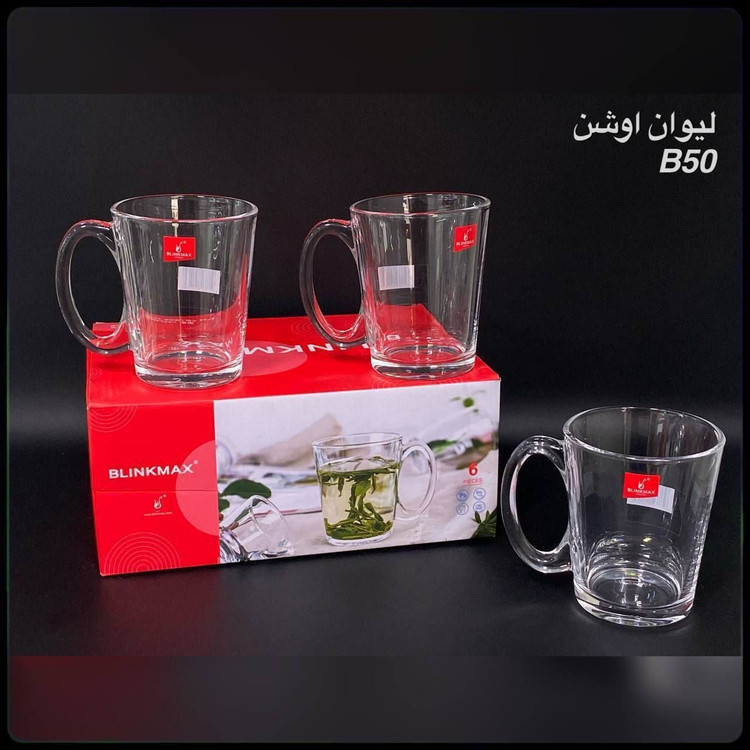 لیوان مارک بلینک مکس وارداتی ساخت چین مدل اوشن جنس بلور آنتی شوک