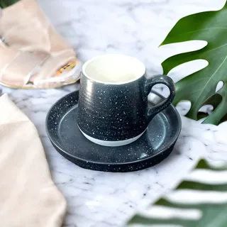 فنجان و نعلبکی مارک دنی هوم وارداتی ساخت چین جنس سرامیک