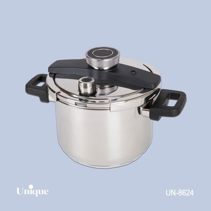 زودپز ۷ لیتر مارک یونیک اصلی وارداتی ساخت چین مدل UN-8624 جنس استیل