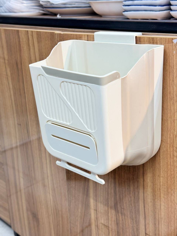 سطل زباله وارداتی ساخت چین مدل کابینتی جنس پلاستیک و سیلیکونی
