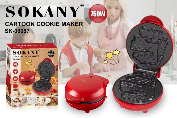 کوکی ساز مارک SOKANY وارداتی ساخت چین مدل گرد رنگی توان ۷۵۰ وات