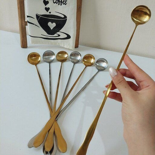 ملاقه همزن پارچ شربت وارداتی ساخت چین جنس استیل درجه یک
