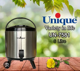 کلمن مارک یونیک اصل شرکتی مدل UN-7581 حجم ۶ لیتر جنس بدنه استیل