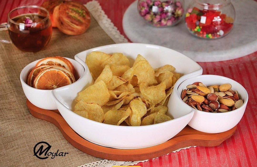اردور خوری مدل ۳ خانه جنس سرامیک و زیره چوب راش