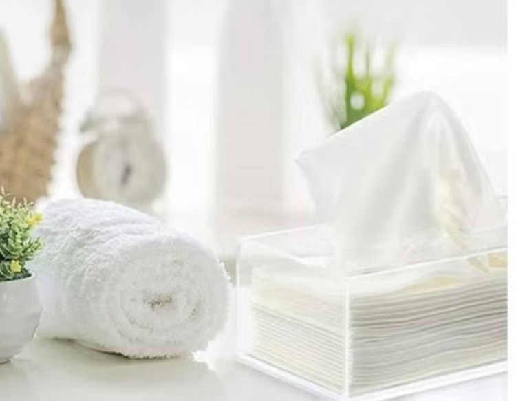 جا دستمال کاغذی مارک وایت پین وارداتی ساخت چین لولادار سایز بزرگ جنس اکرولیک