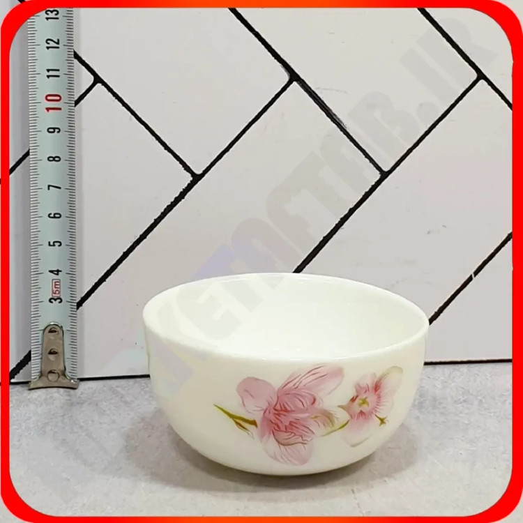 کاسه ترشی خوری مارک گلدن اپال طرح ساینا جنس آرکوپال قطر دهنه ۹/۵ سانت