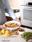 تابه گرد لب کنگره آرکوپال مارک گلدن اپال قطر ۱۷ سانت