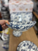سرویس ۲۶ پارچه مارک دنی پلاس تولید کارخانه دنی هوم وارداتی ساخت چین طرح گلدار سرمه ای جنس چینی سرامیک درجه یک