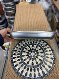 تابه سرو استیل سیلور رنگ ثابت وارداتی ساخت چین ۴۱ در ۲۴ سانت