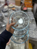 ست ۳ قابلمه پیرکس مارک PYREX وارداتی اصل فرانسه شعله مستقیم حجم ۱/۳ و ۲/۱ و ۳ لیتر