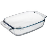 تابه پیرکس ۲ لیتر شعله مستقیم مارک پیرکس وارداتی اصل فرانسه ابعاد مستطیل ۲۰ در ۲۲ سانت