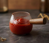 سس خوری پیرکس دسته بامبو وارداتی ساخت چین مناسب سس و زعفران
