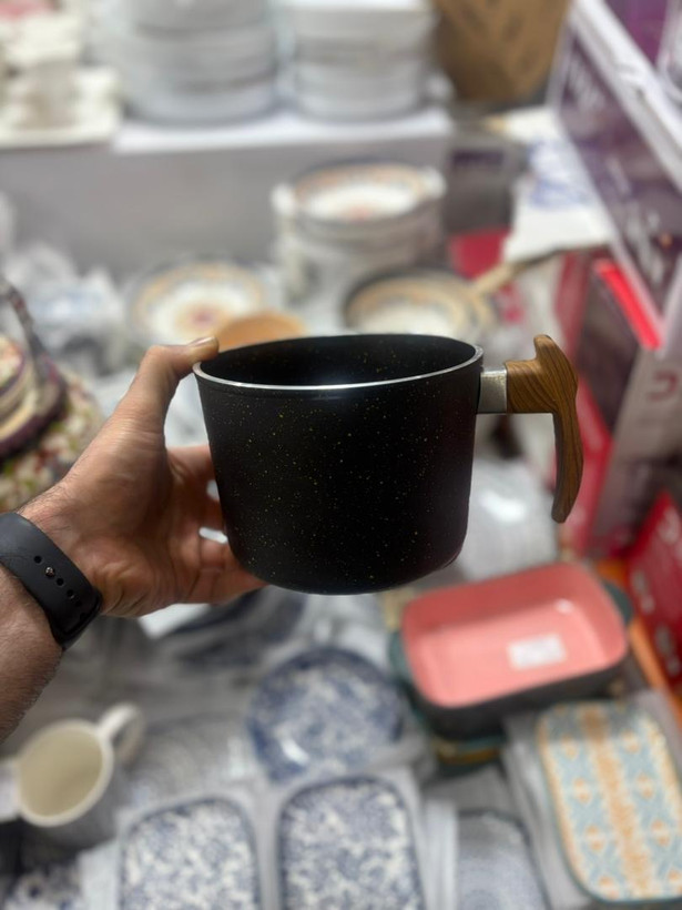 شیرجوش مارک eviz ساخت ایران جنس چدن داخل گرانیت سایز ۱۶