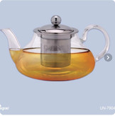 قوری پیرکس ۸۰۰ میل مارک یونیک اصل شرکتی کد UN-7904 شعله مسقیم کف ۱۵ سانت