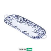 رولت خوری چینی مارک گلد کیش طرح لوتوس سایز کوچک ۳۰ در ۱۴ سانت