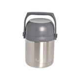 فلاسک غذای دو تکه یونیک اصلی شرکتی کد ۱۸۰۷ حجم ۱/۲ لیتر درب پیچی دارای قاشق و کیف عایق