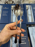 قاشق و چنگال مارک یونیک اصل شرکتی وارداتی ساخت چین جنس استیل درجه یک رنگ سیلور تعداد ۶ عدد