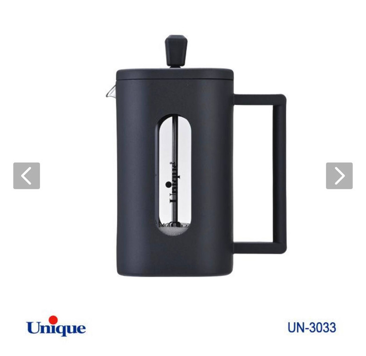 فرنچ پرس پیرکس آنتی شوک مارک یونیک اصلی شرکتی کد UN-۳۰۳۳ وارداتی ساخت چین جنس بسیار ضخیم و سنگین حجم ۶۰۰ میل