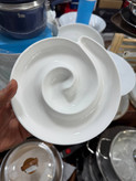 اردور خوری حلزونی مارک BVK کد ۸۹۱۸ وارداتی ساخت چین قطر ۱۷ سانت جنس چینی سرامیک
