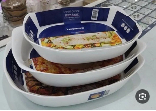 ست سه تابه مستطیل آرکوپال مارک لومینارک اصل فرانسه